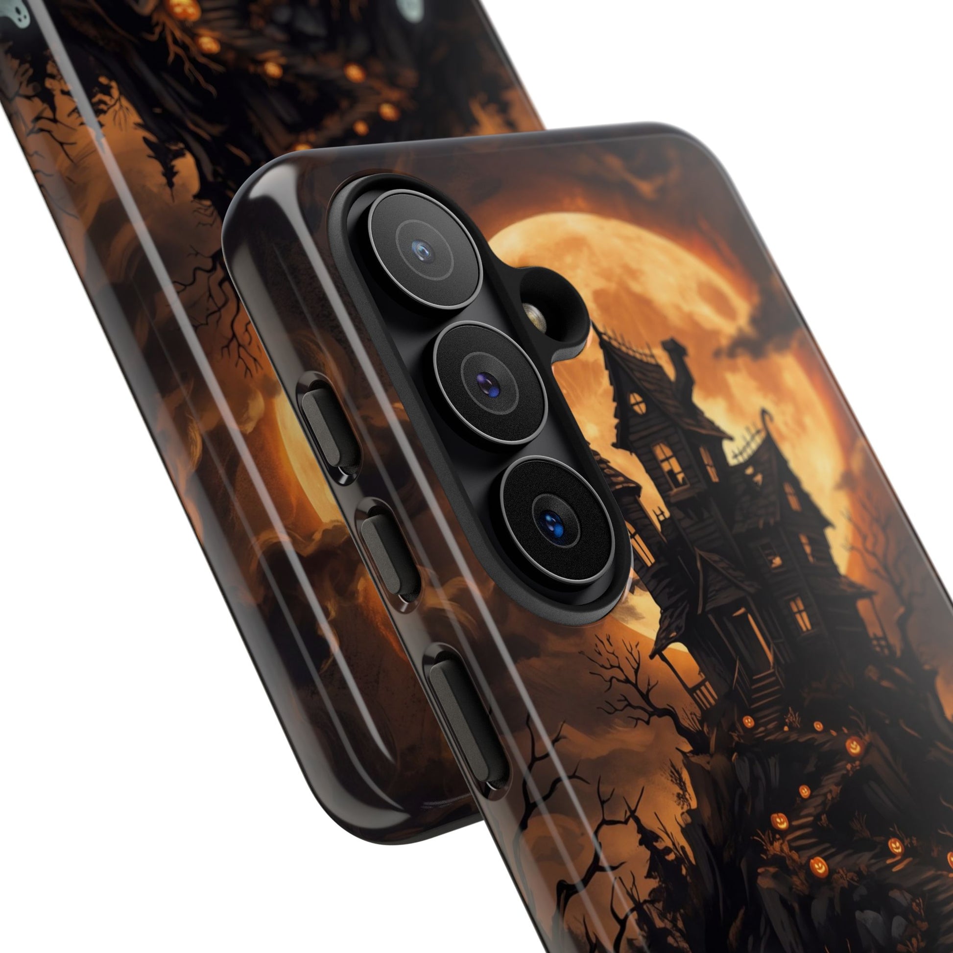 Pumpkin Hollow Phone Case by etchd, view 209