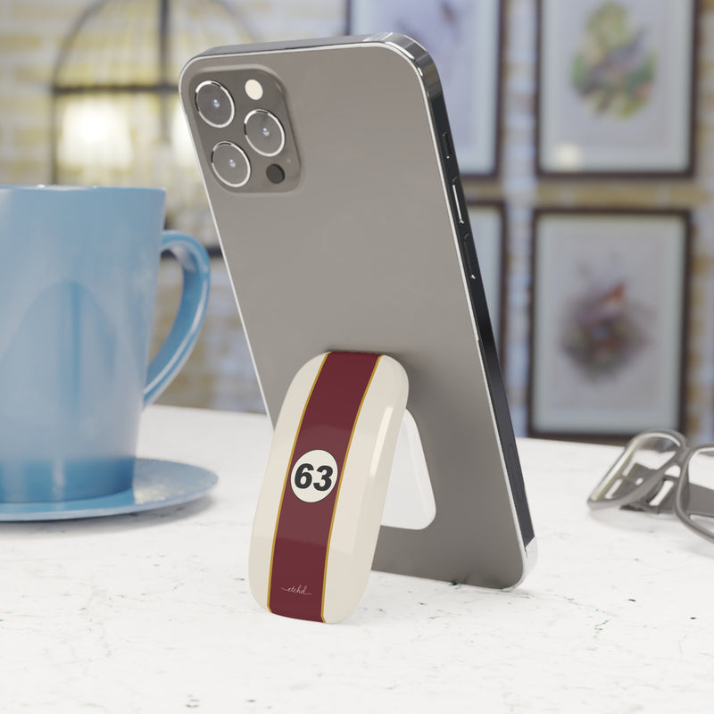 Retro Racing Click-On Phone Grip by etchd, view 3