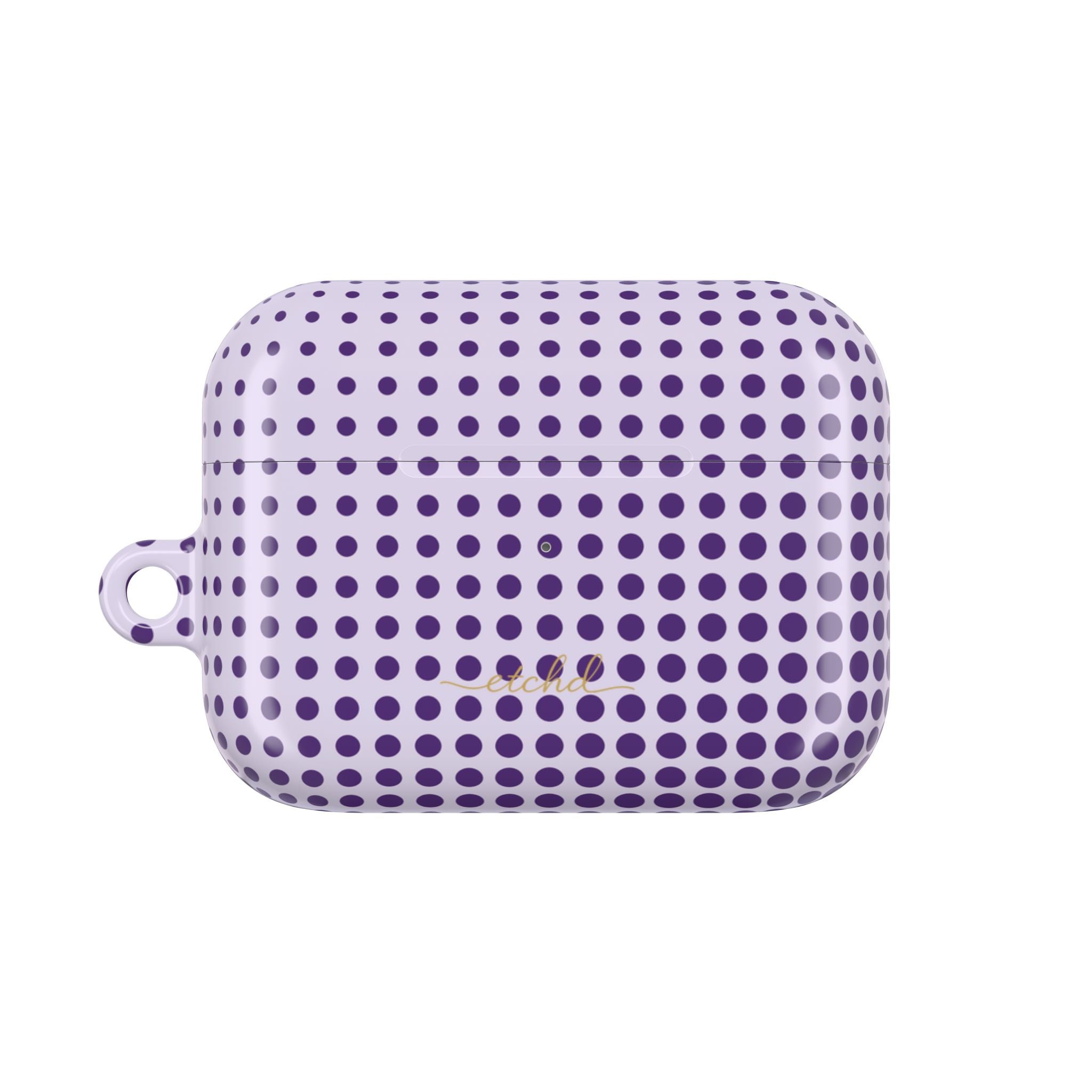 Grape Halftone AirPod Case by etchd, view 2