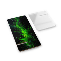 Toxic Bloom Phone Stand by etchd, view 2