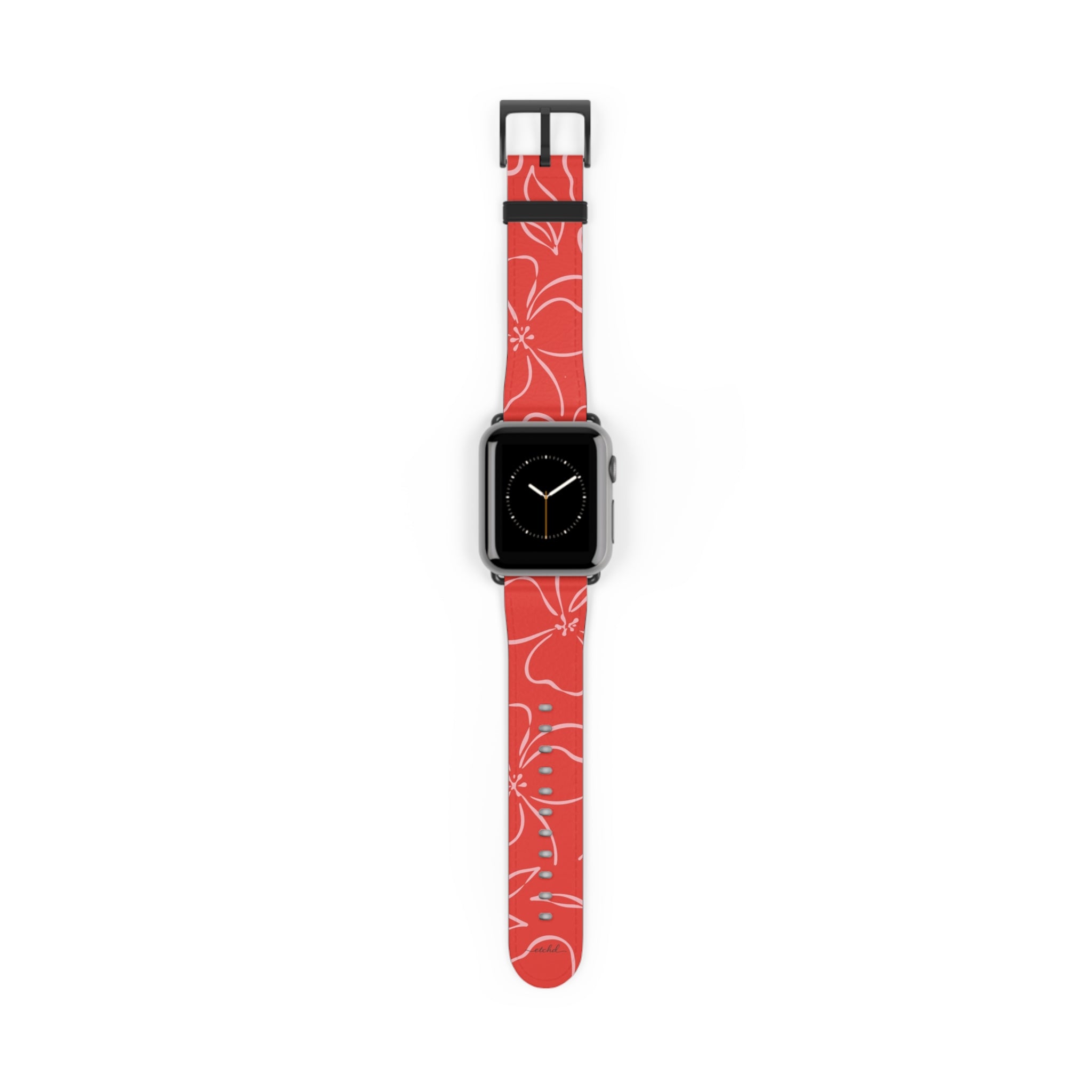 Poppy & Blush Floral Cinturino per smartwatch di etchd