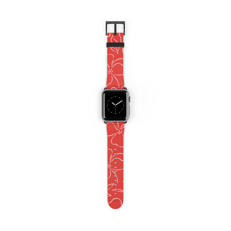 Poppy & Blush Floral Correa para smartwatch de etchd