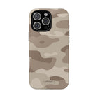 Beige Camo Cover per telefono