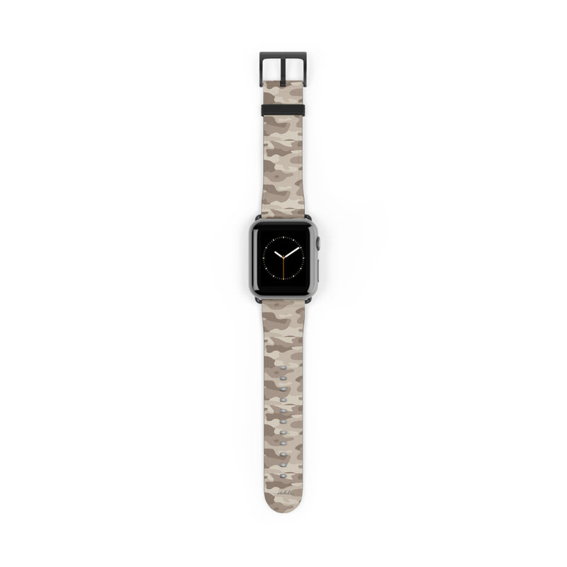 Beige Camo Bracelet Montre Connectée-zoom-