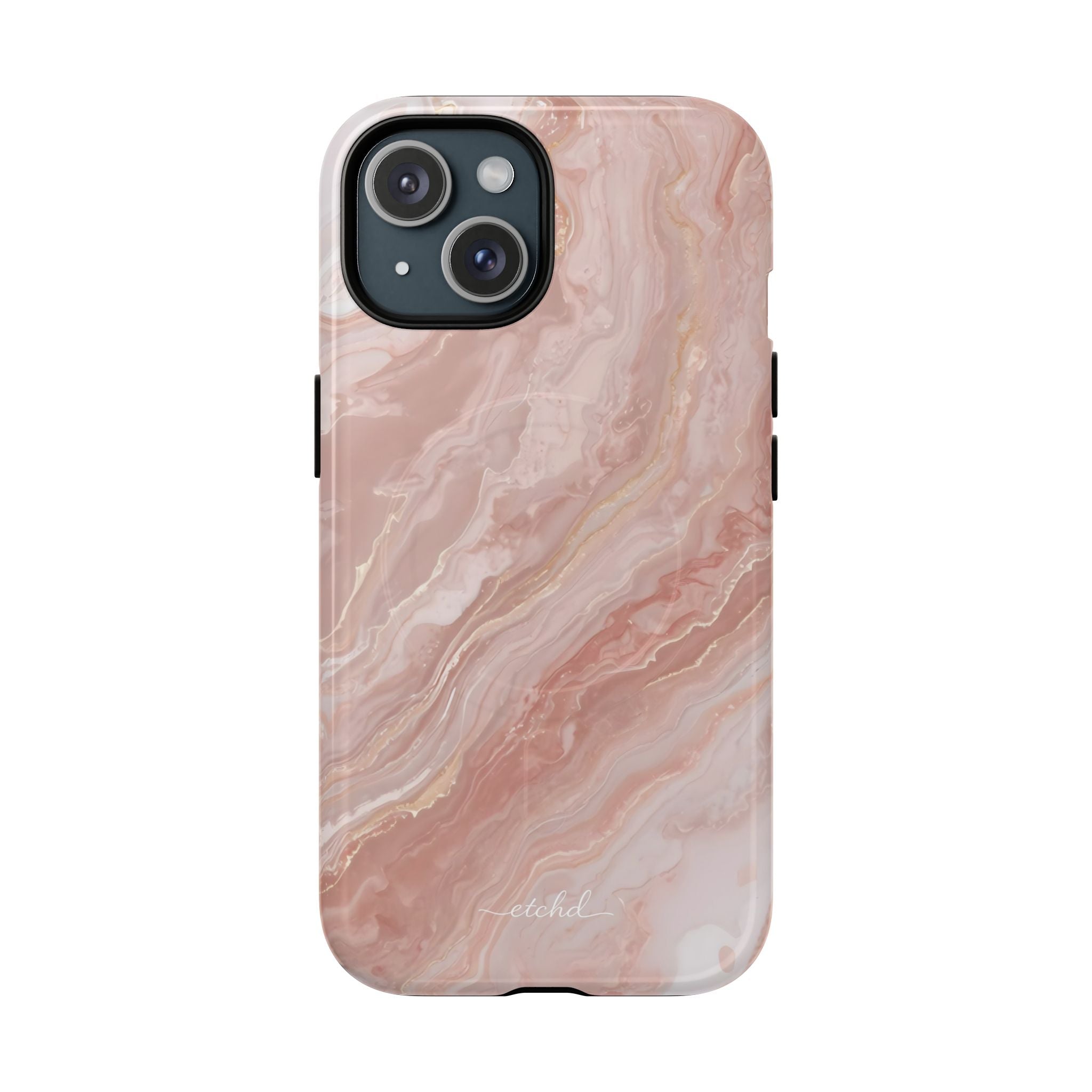 Rose Quartz Magnetic Phone Case by etchd, view 2