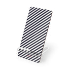 Navy & White Striped Diagonal Supporto per telefono