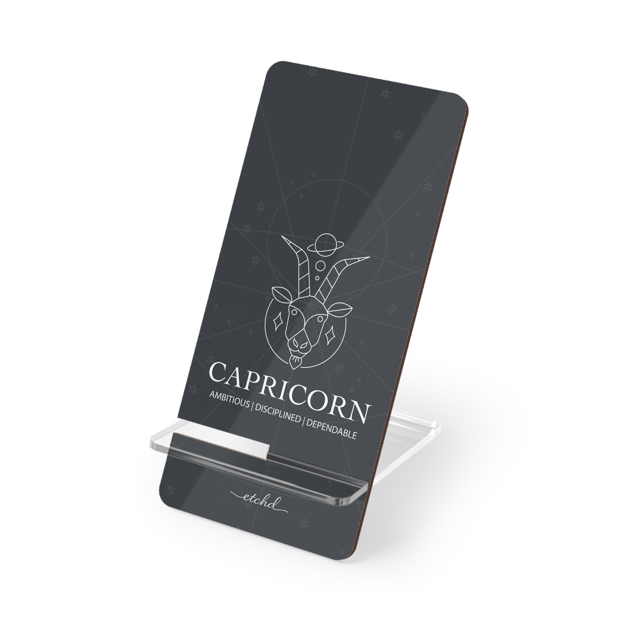 Capricorn Phone Stand by etchd