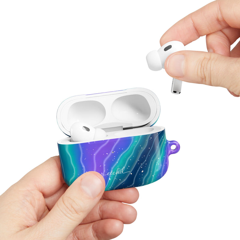 Tanzanite AirPod Case by etchd, view 11