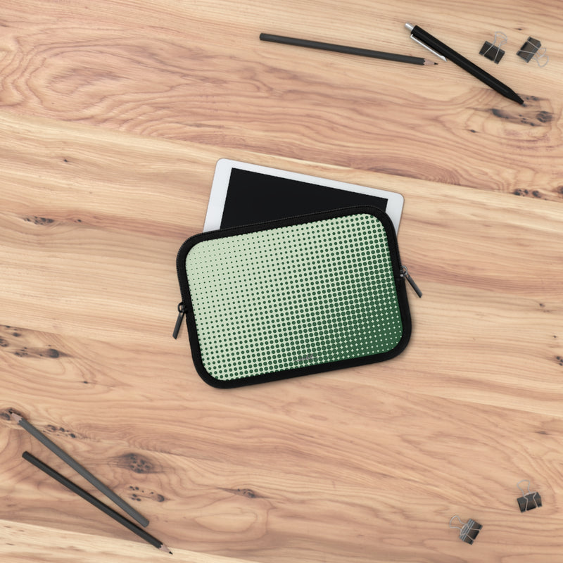 Matcha Halftone Laptophülle-zoom-