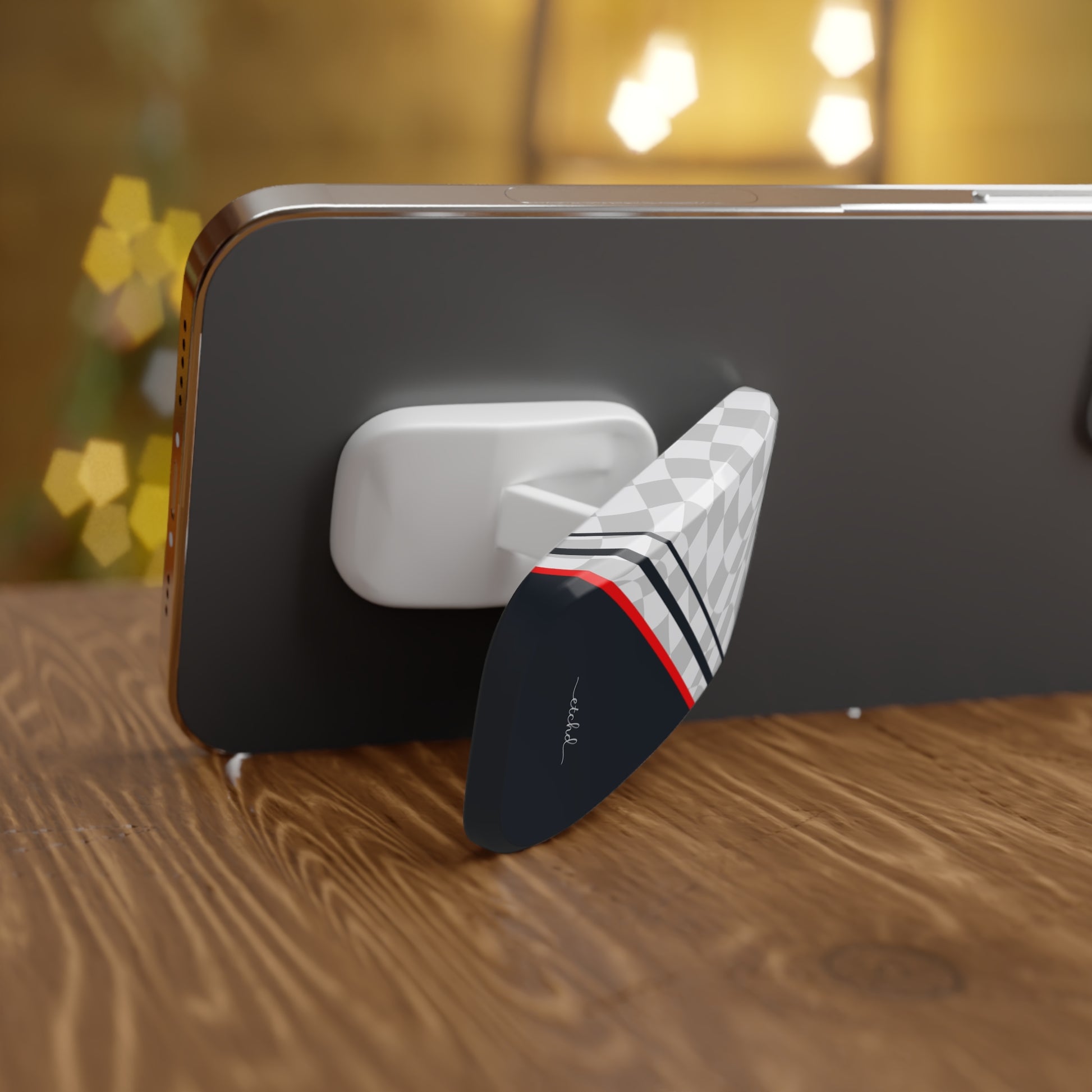 Checkered Flag Click-On Phone Grip-4