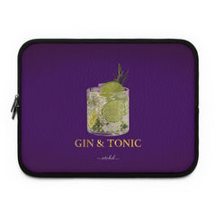 Gin & Tonic Laptop Sleeve by etchd