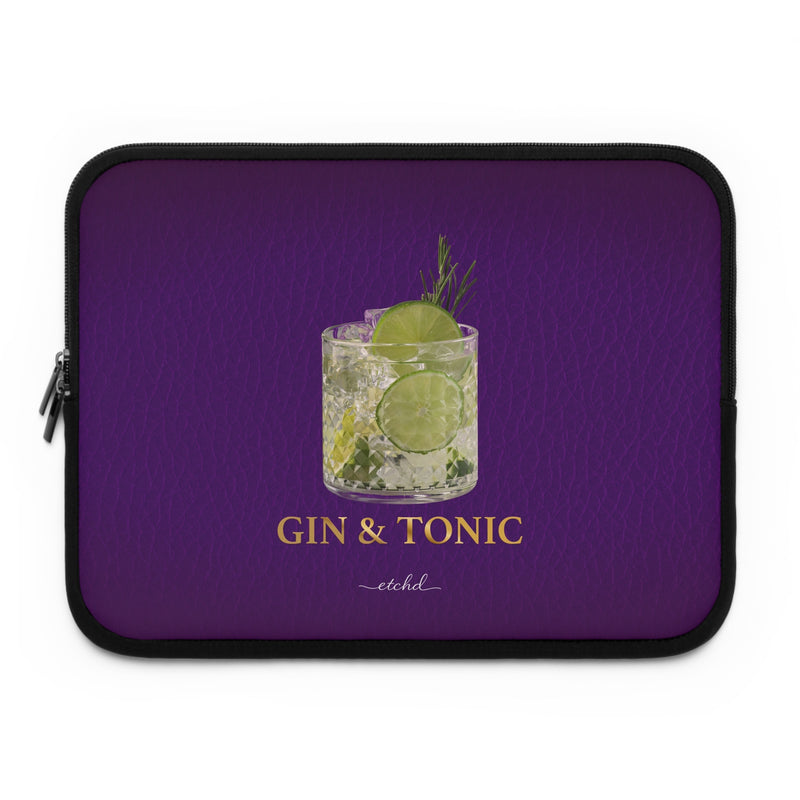 Gin & Tonic Laptop Sleeve-zoom-