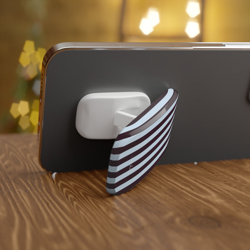 Plum And Blue Click-On Phone Grip-zoom-