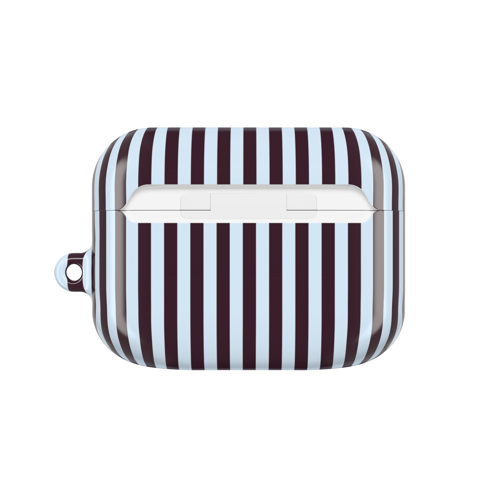 Plum & Blue Striped AirPod Case by etchd, view 7