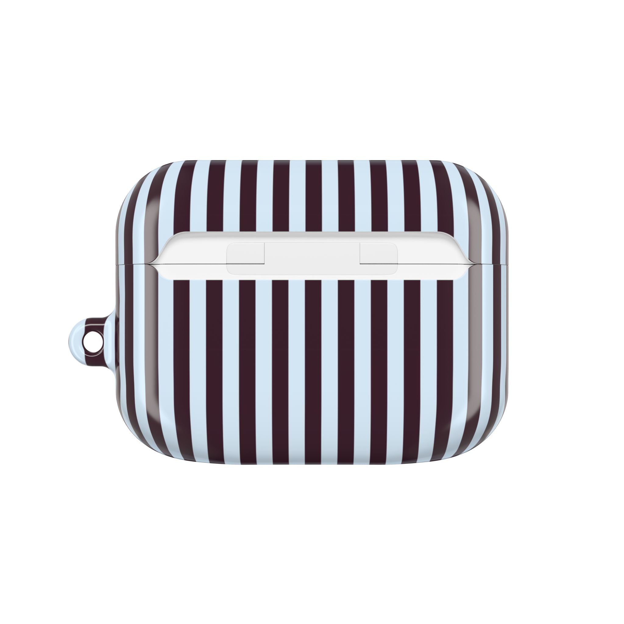 Plum & Blue Striped AirPod Case by etchd, view 7