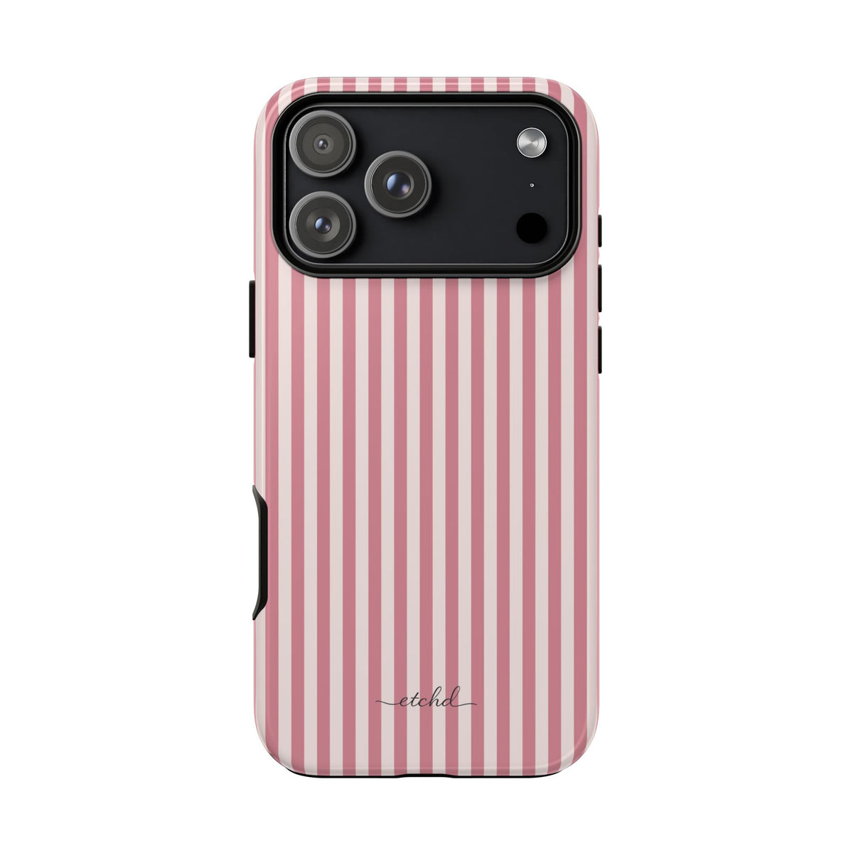 Blush & Cream Striped Phone Case by etchd, view 59