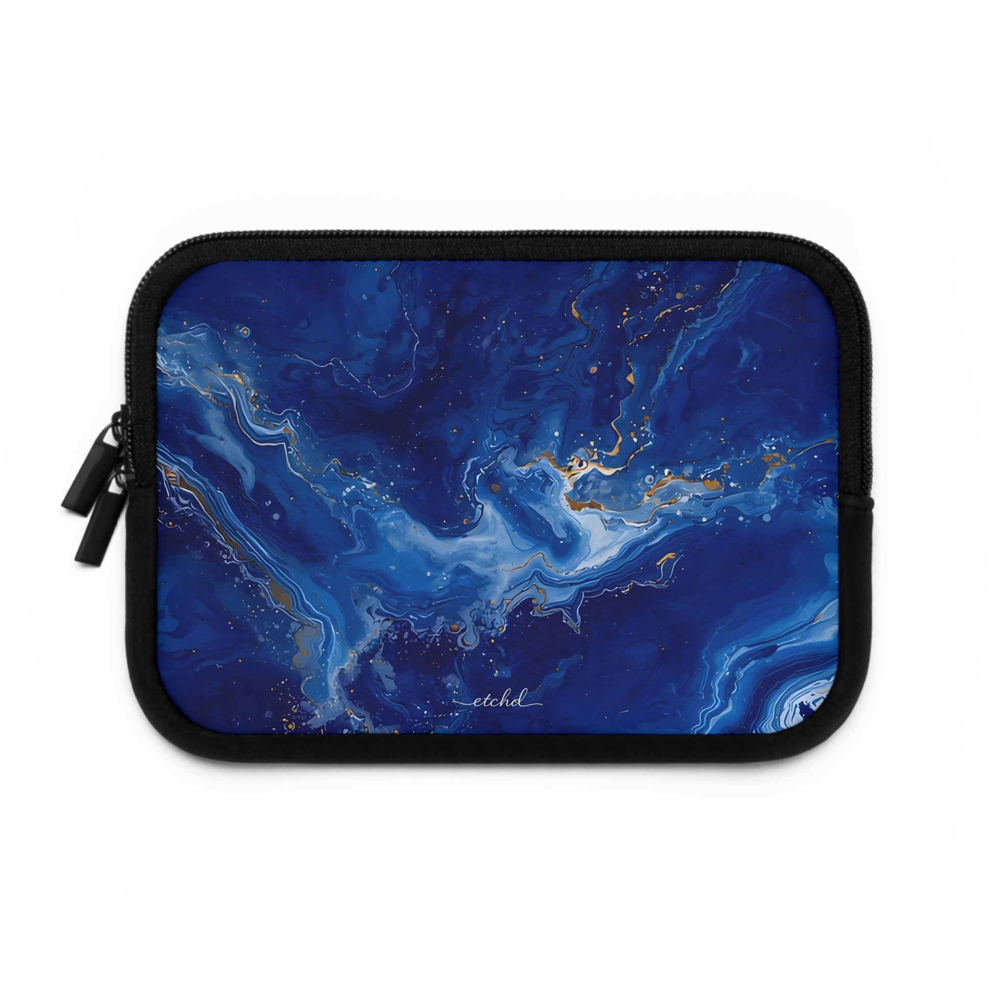 Sapphire Laptop Sleeve by etchd, view 2