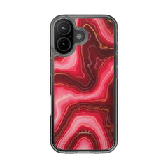 Ruby Clear Phone Case by etchd, view 35