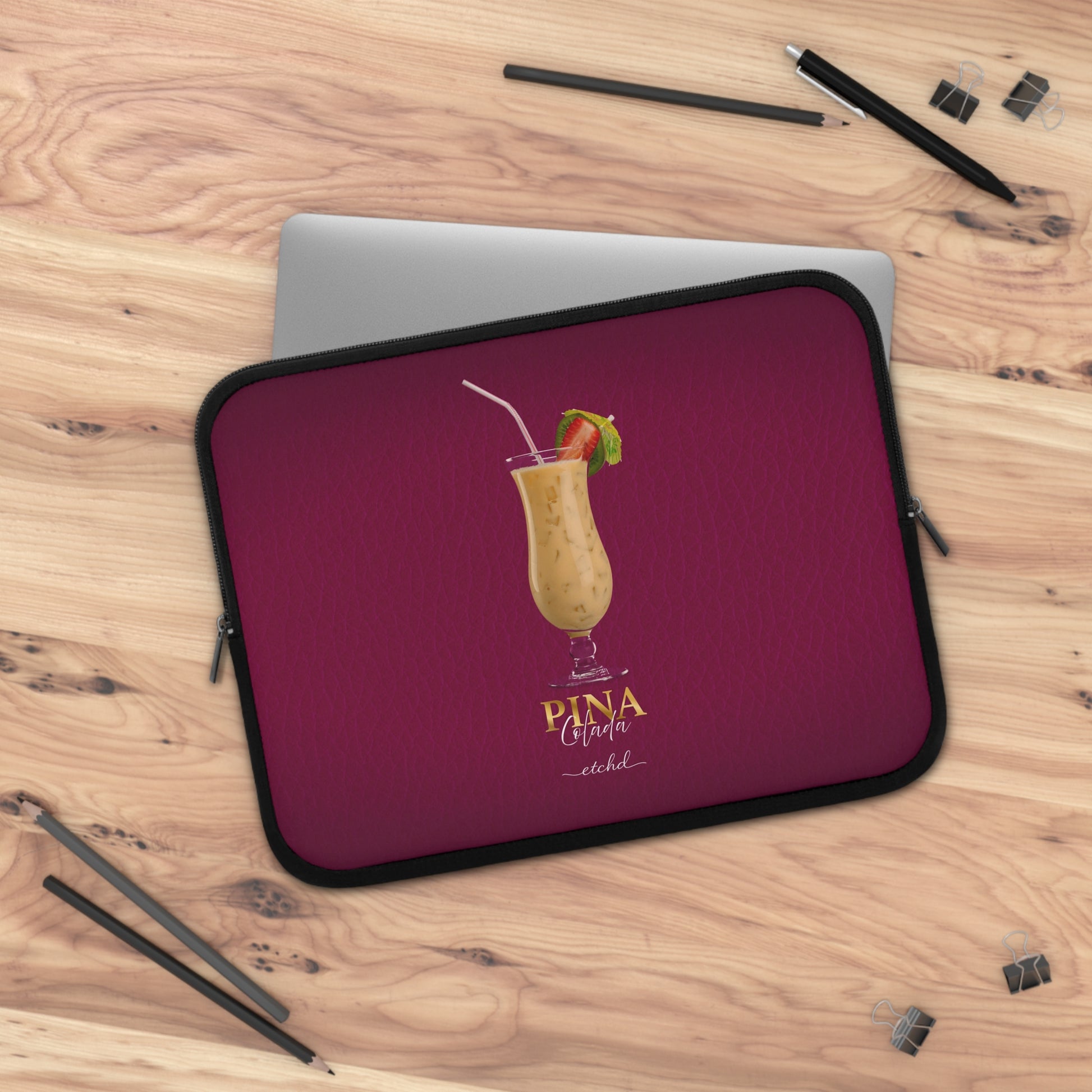 Pina Colada Laptop Sleeve by etchd, view 5