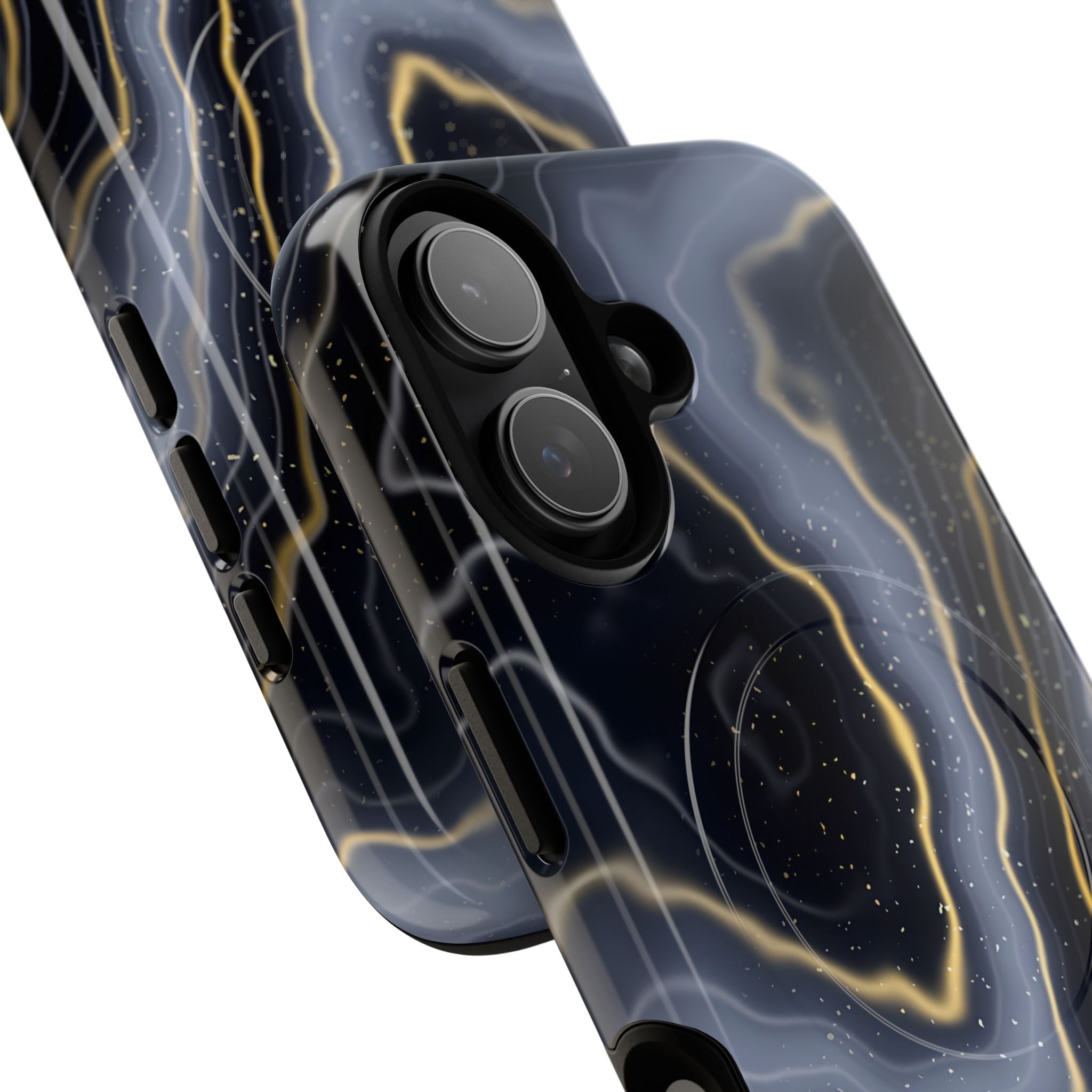 Obsidian Gold Magnetic Phone Case by etchd, view 87