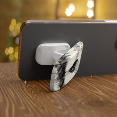 Ink Skull Click-On Phone Grip by etchd, view 4