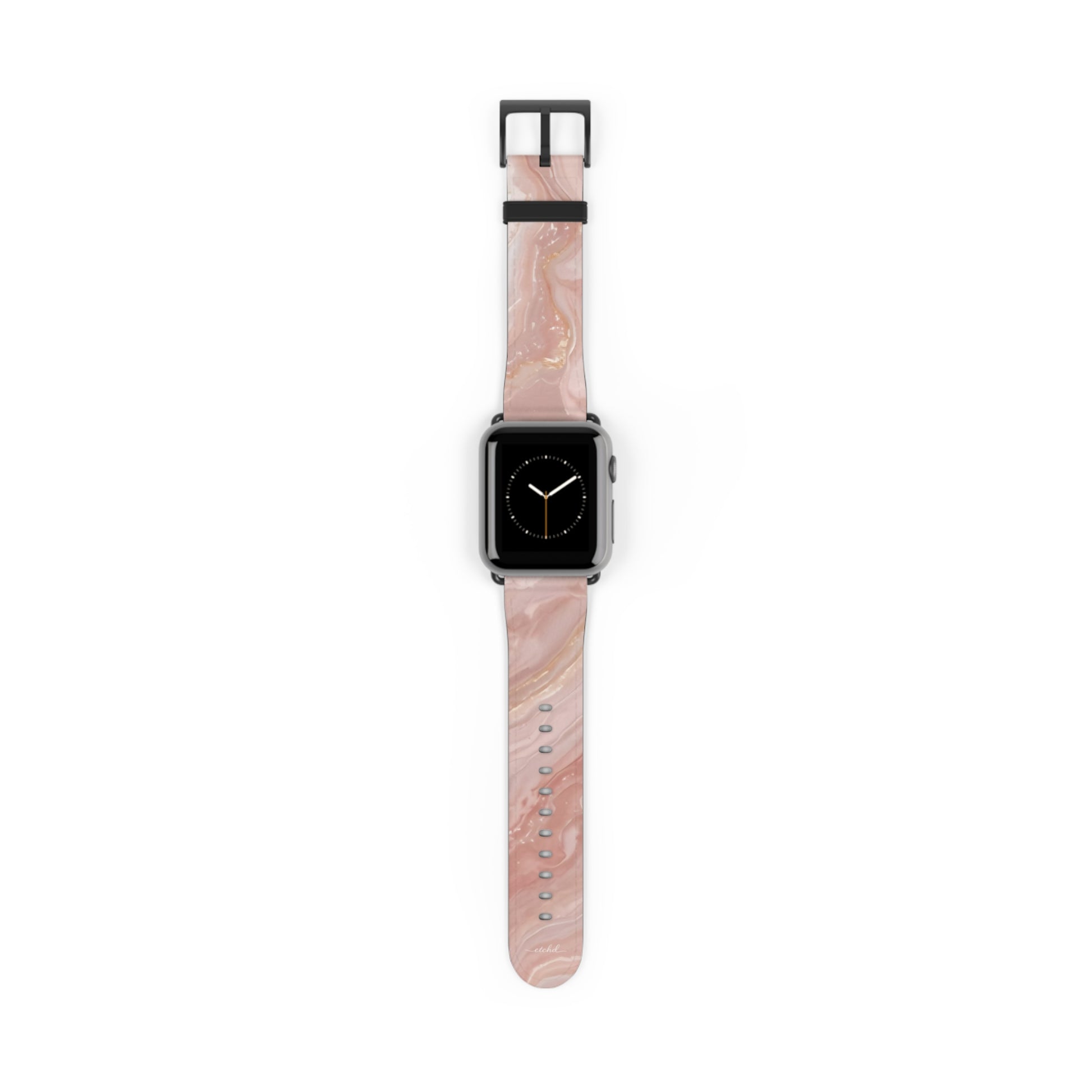 Rose Quartz Correa para smartwatch de etchd