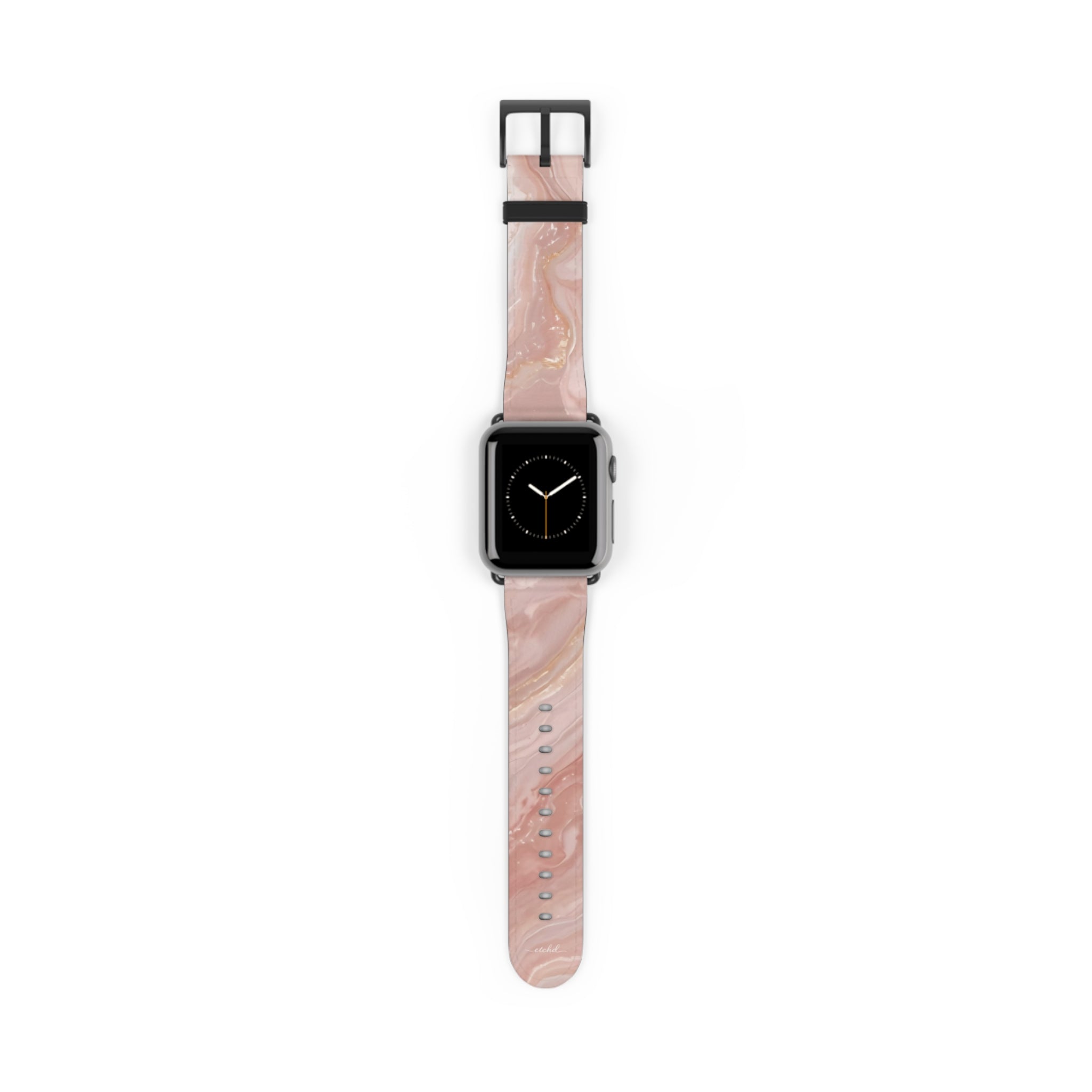 Rose Quartz Smartwatch Strap by etchd