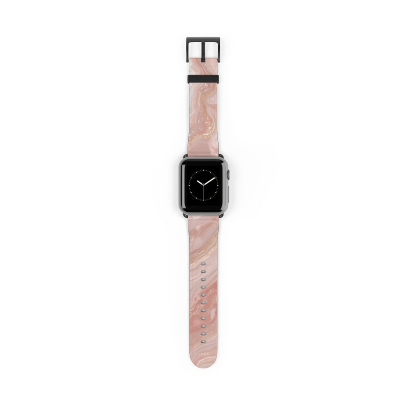 Rose Quartz Correa para smartwatch de etchd