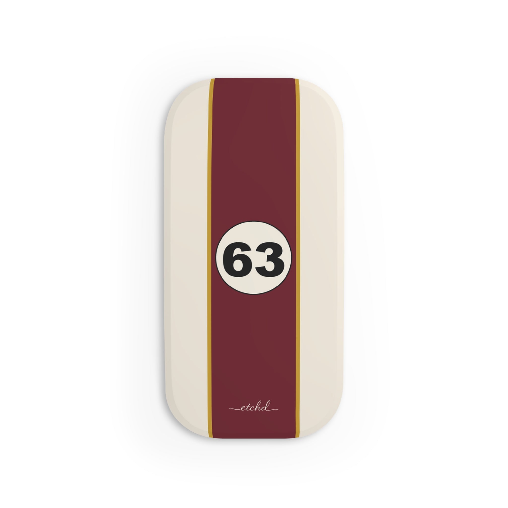 Retro Racing Click-On Phone Grip by etchd, view 2