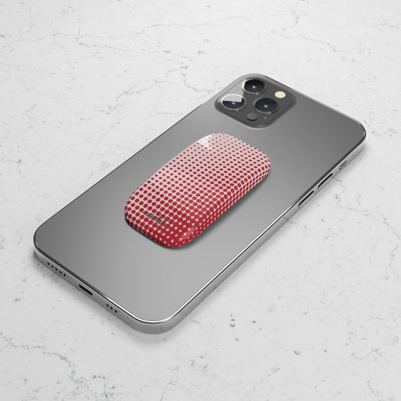 Cherry Halftone Click-On Handy-Halterung-zoom-