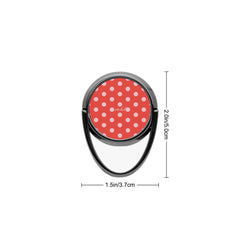 Blush And Poppy Polka Dot Phone Ring Holder by etchd, view 3