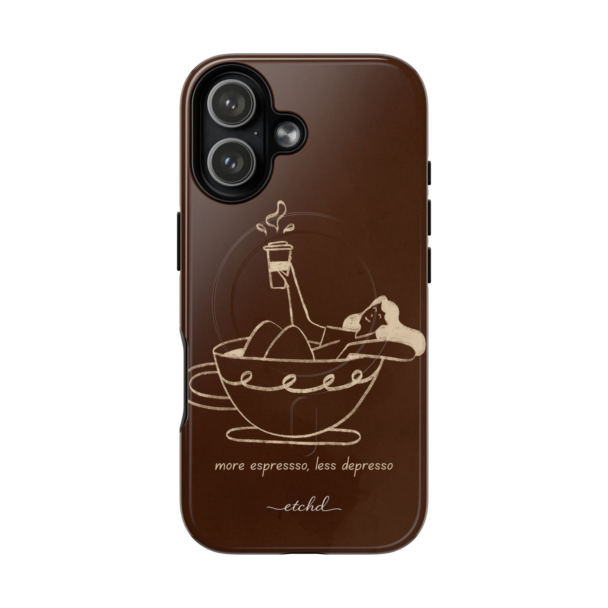 Ladies Espresso Magnetic Phone Case-13