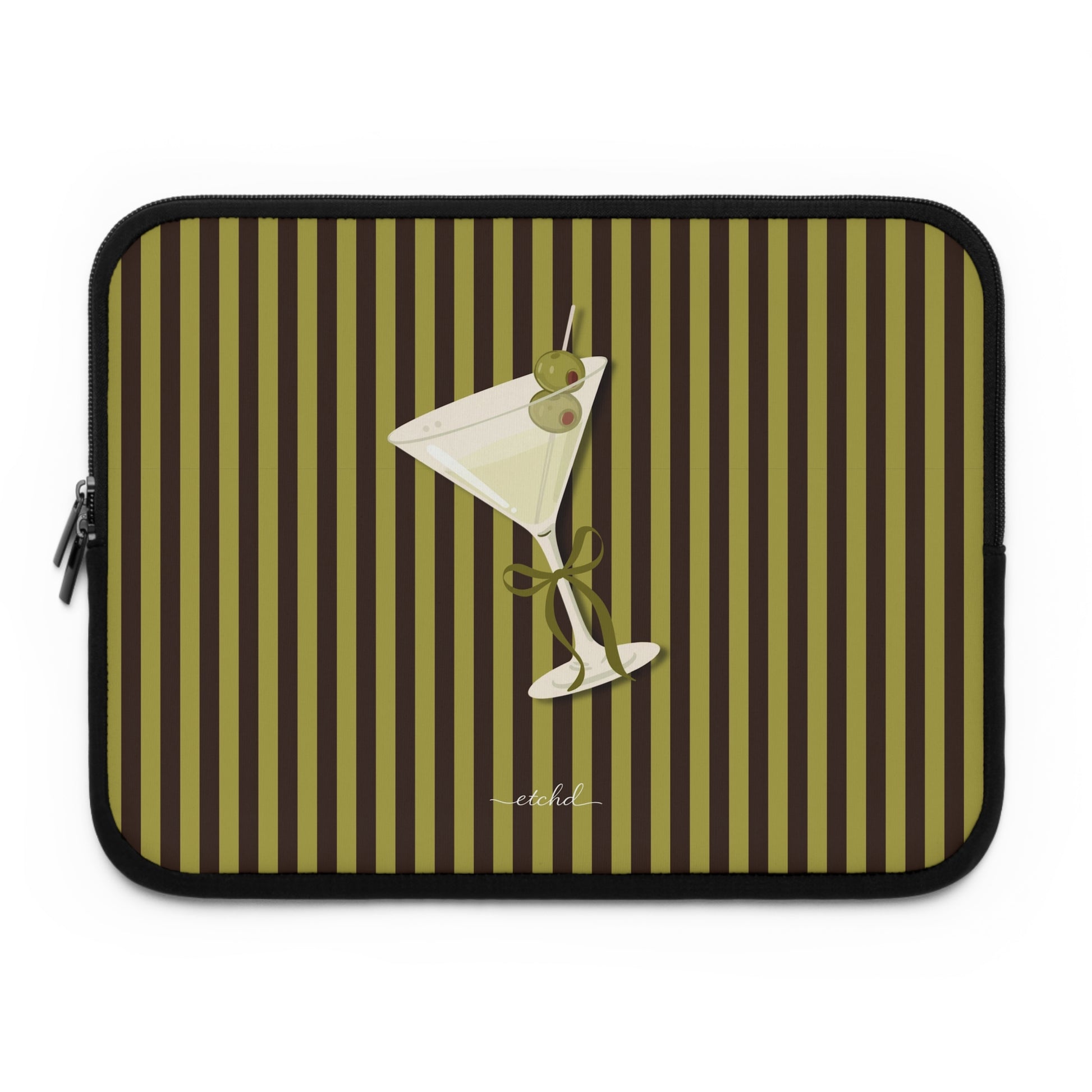 Martini Laptop Sleeve by etchd
