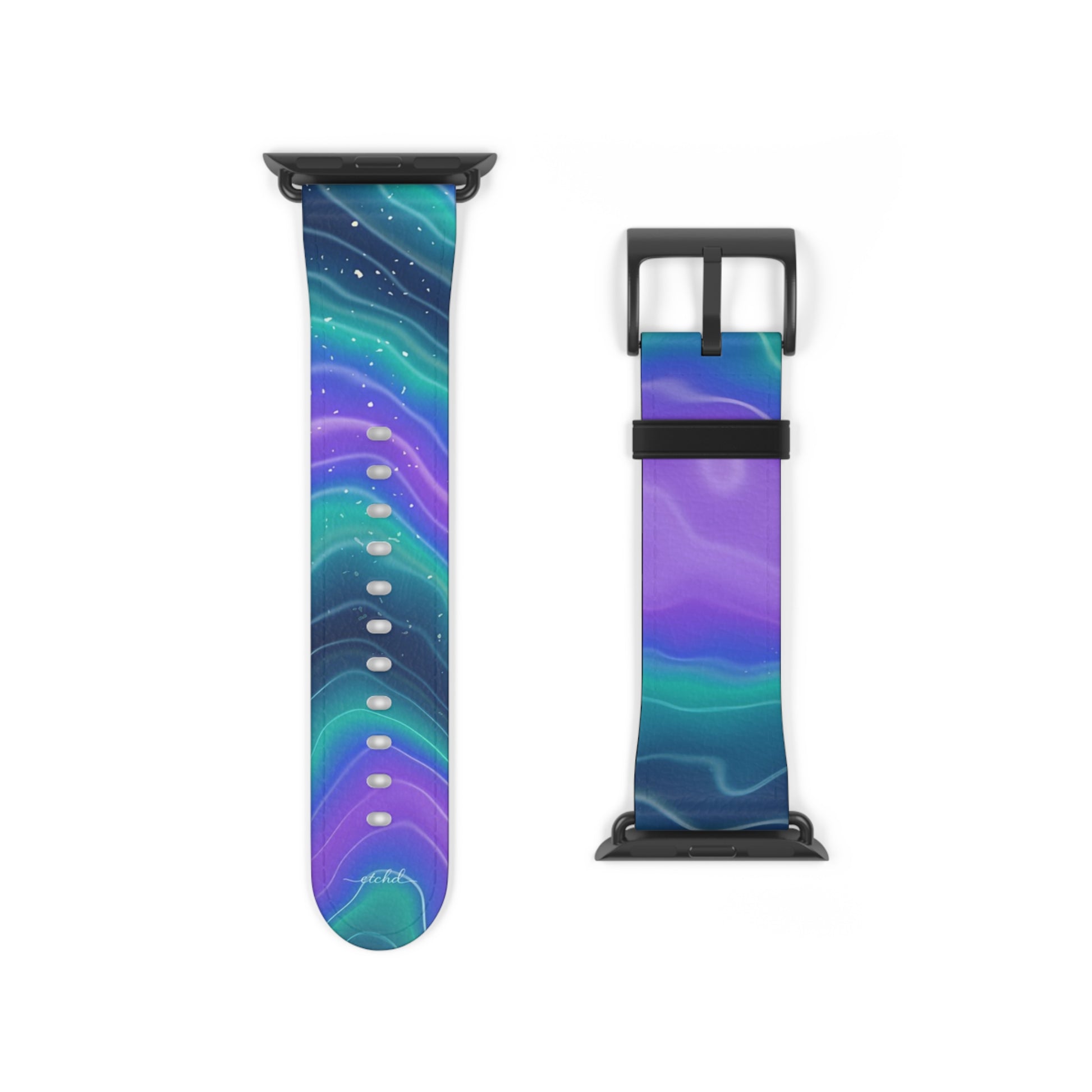 Tanzanite Smartwatch Strap by etchd, view 9