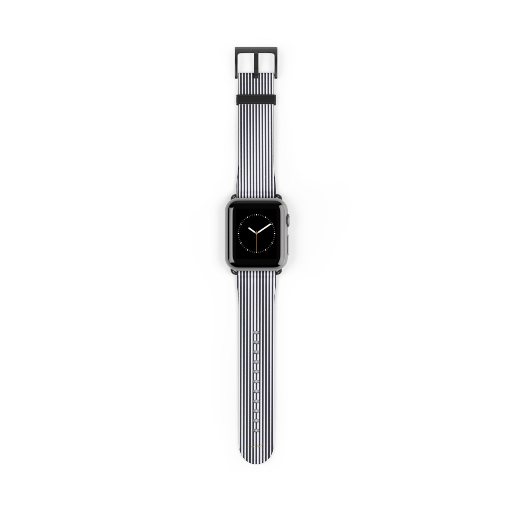 Navy And White Smartwatch Strap by etchd
