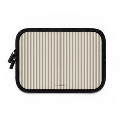 Neutral Striped Custodia per laptop di etchd, vista 2