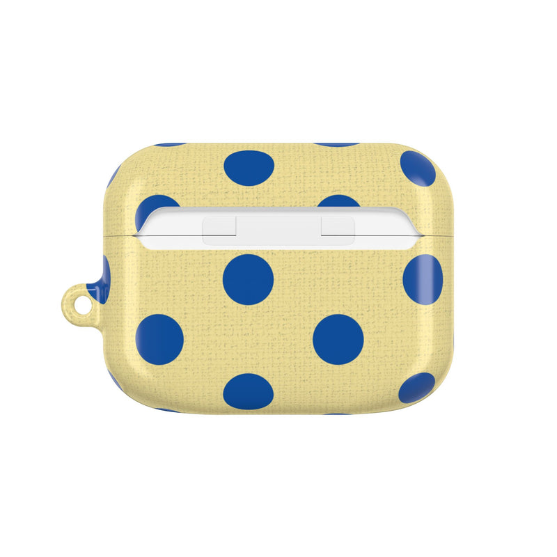 Cobalt & Butter Polka Dot AirPod Case by etchd, view 7