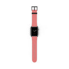 Poppy & Blush Striped Diagonal Smartwatch Strap