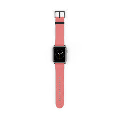 Poppy And Blush Diagonal Smartwatch Strap by etchd
