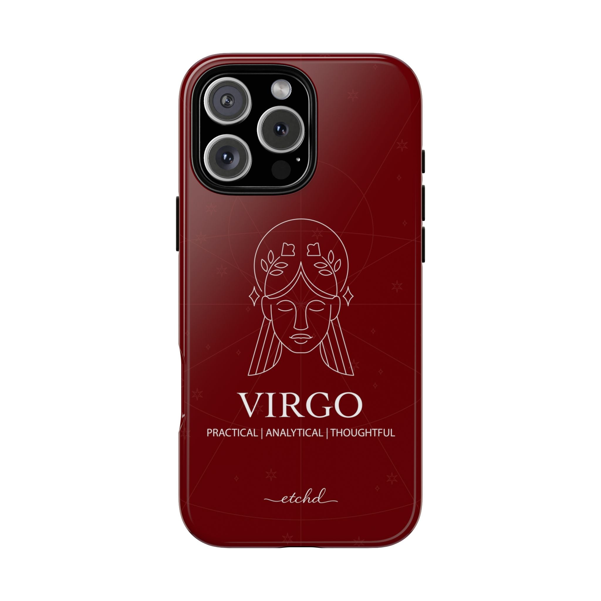 Virgo Phone Case – designer phone case by etchd