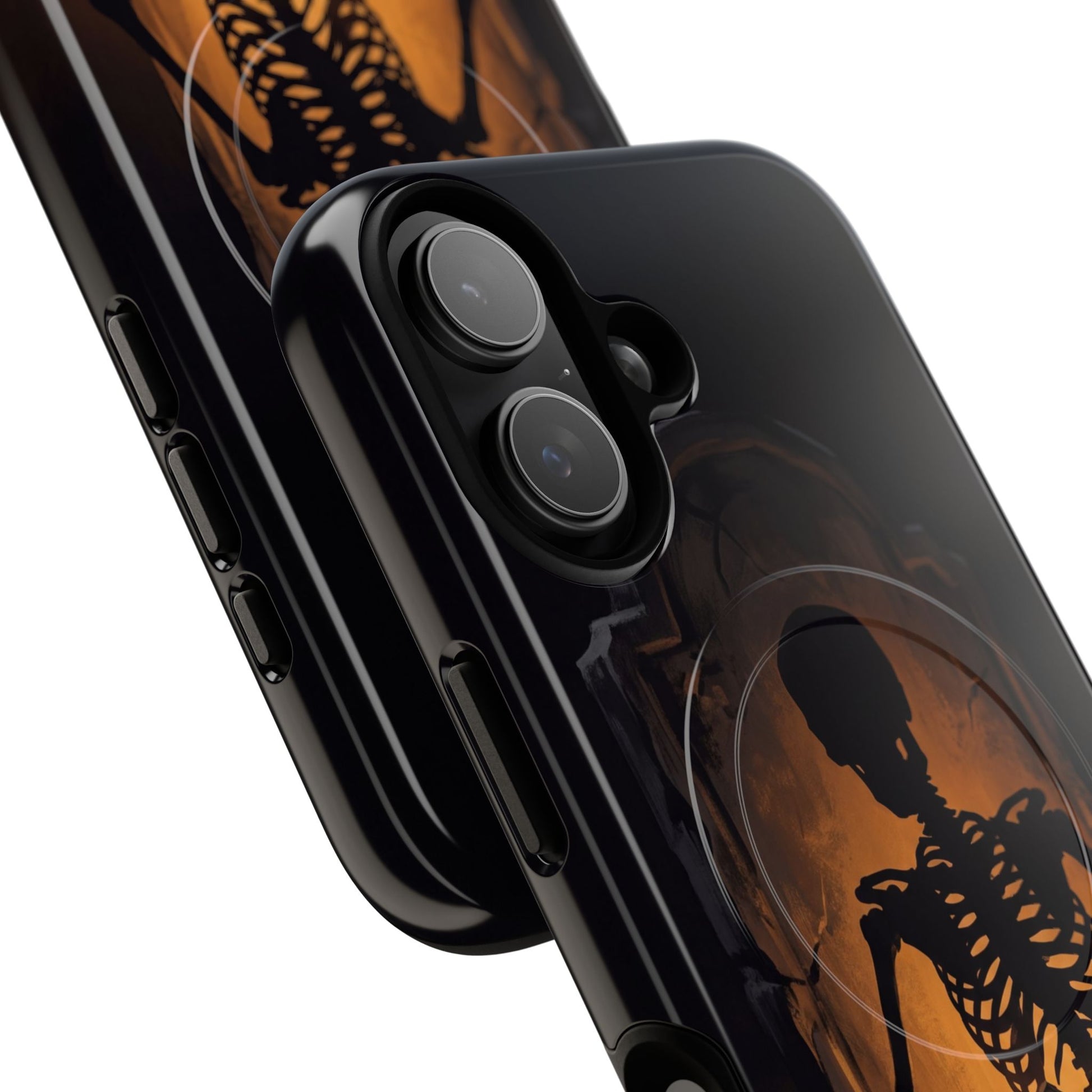 Bone Harvest Magnetic Phone Case by etchd, view 87