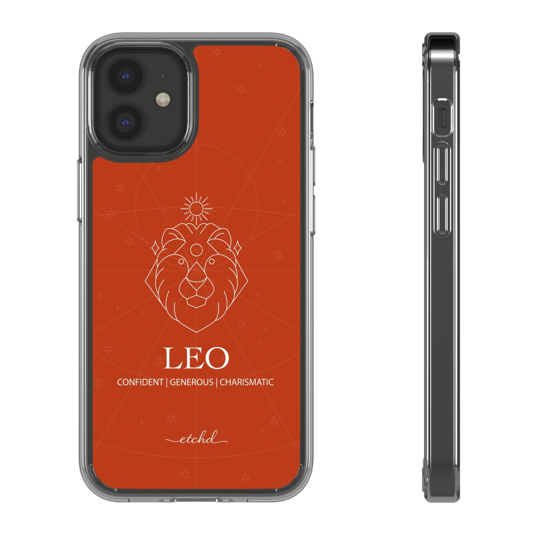 Leo Clear Phone Case