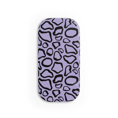 Abstract Print Lavender Click-On Phone Grip by etchd