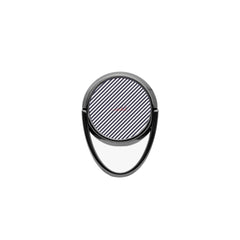 Navy And White Striped Diagonal Phone Ring Holder by etchd, view 4