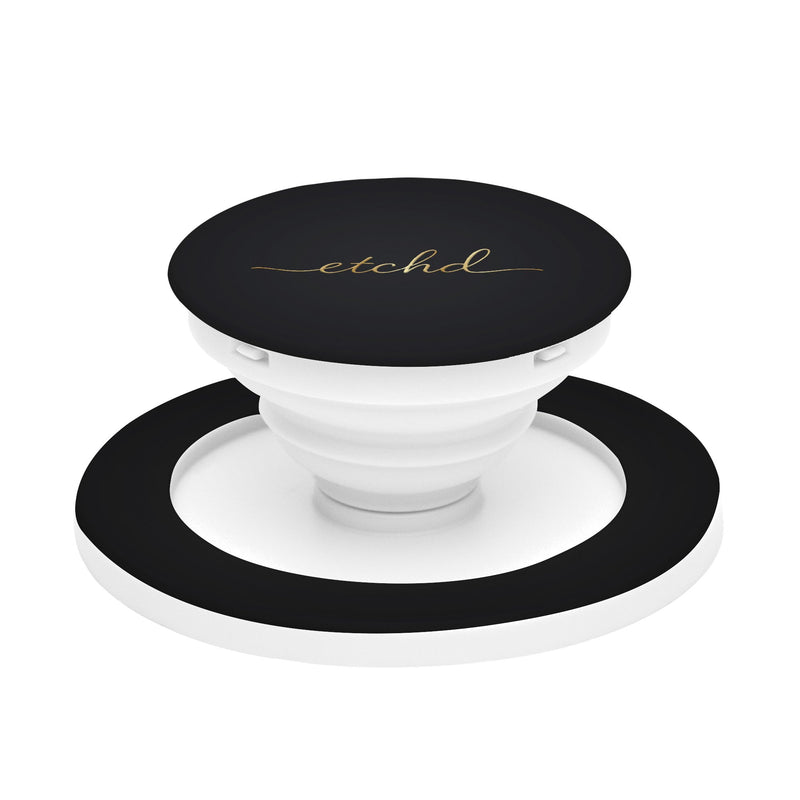 Etchd Signature Black Handy-Halterung und Ständer-zoom-
