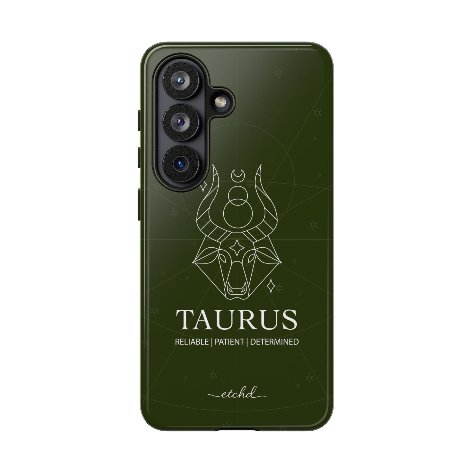 Taurus Phone Case by etchd, view 61