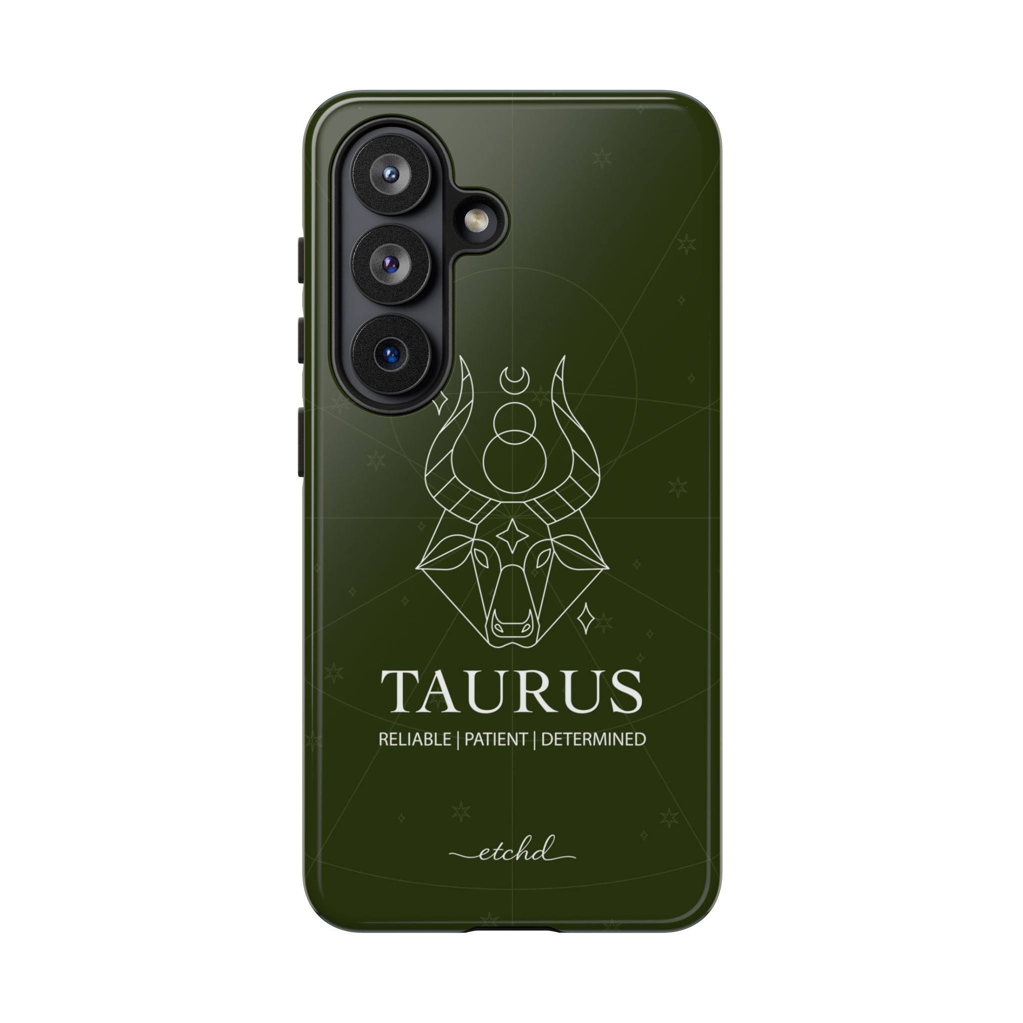 Taurus Phone Case by etchd, view 61