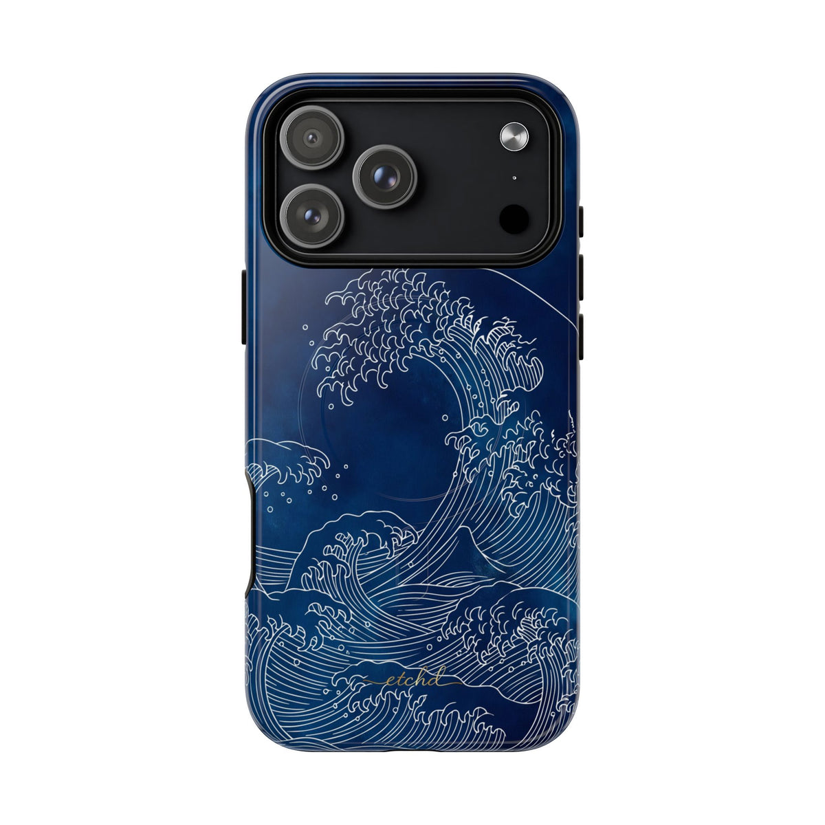 Ocean Wave Magnetic Phone Case by etchd, view 16