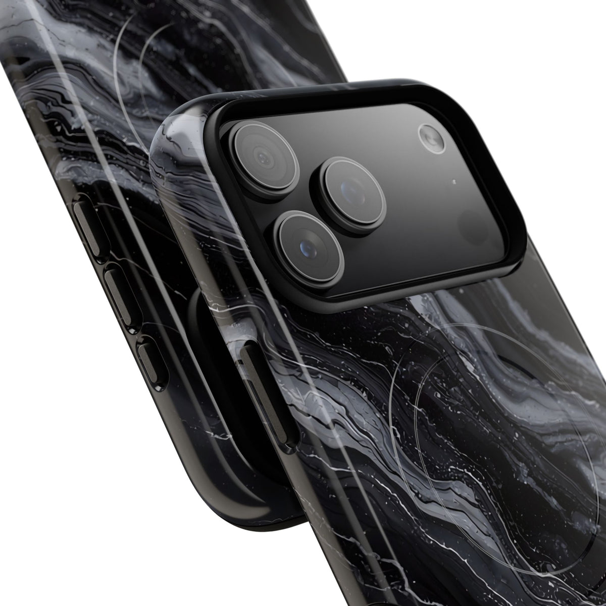 Onyx Pearl Magnetic Phone Case by etchd, view 97