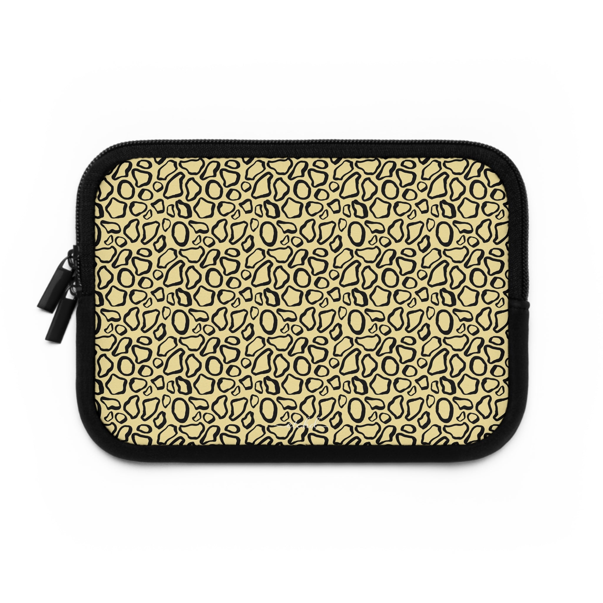 Abstract Print Butter Laptop Sleeve by etchd, view 2